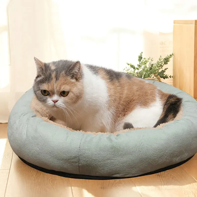 Round Sponge Pet Bed